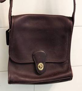 Coach Brown Leather Crossbody Purse