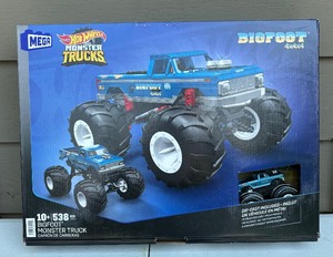 New Hot Wheels Bigfoot Monster Truck Set and Hot Wheels 5 Car Mustang Set