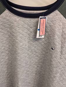 New Vineyard Vines Quilted Long Sleeve Shirt