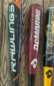 Assorted Youth Baseball Bats
