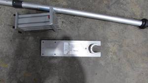 Aluminum Pole for Garmin Transducer Mount