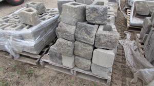 (3) Pallets of Landscaping Block