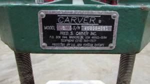 Carver Laboratory Portable Hydraulic Press