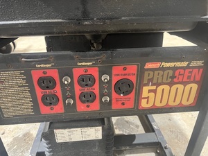Coleman Pro Series 5000 Watt Generator