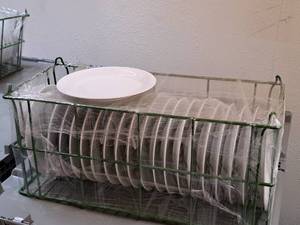 lot 199 image: Lot of (20) 7-12 Salad Plates with Rack