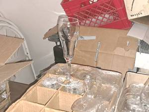lot 137 image: Lot of (1 Case) 9-oz Tulip Glasses 5-count ( 5 total items )