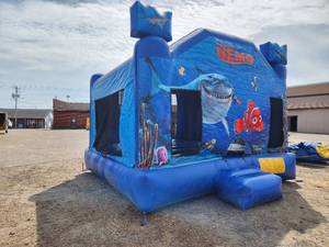 lot 105 image: Ninja Jump Disney Pixar Finding Nemo Inflatable