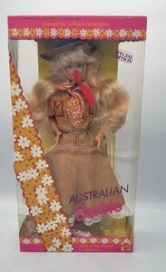 lot 73 image: Dolls of the World Collection Australian Barbie Vintage Mattel