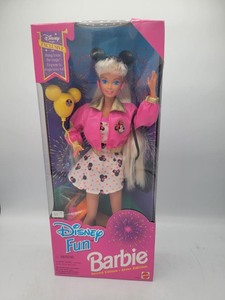 lot 35 image: Vintage Mattel Disney Fun Barbie NIB 2nd Edition