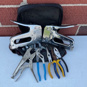 lot 64 image: Arrow 50 Staplers Pliers Vise Grip