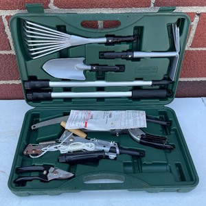lot 66 image: Allied Lawn Care Set with hard case Pole SawRake
