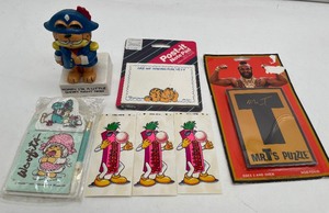 lot 98 image: 1980s Characters Memorabilia Mr. T, Garfield, Woofits, Bubblicious