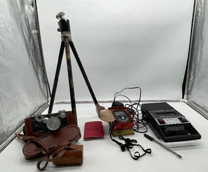 lot 104 image: Craig Cassette Player Recorder (works) Argus Camera 1940s 35mm