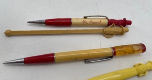 lot 121 image: Mr. Peanut Mechanical Pencil Lot and misc