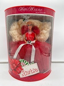 lot 74 image: Happy Holidays Barbie Special Edition 1988 Mattel