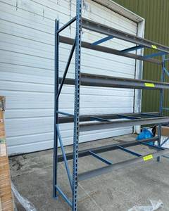 lot 177 image: 4 Shelf Steel Shelving System