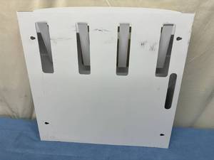 lot 33 image: Wall Mount Medical Supply (Hats, Gloves, Tissues, Gowns etc.) Metal Dispenser