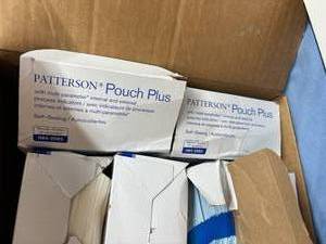 lot 52 image: Lot of Mixed Brand Self-Sealing Sterilization Pouches & More Please See Description