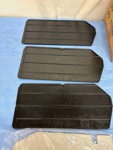lot 57 image: Lot of 30 NEW Various Size Storage Supply Utility Carts Organization Bins Dividers (Inner Space etc) 
