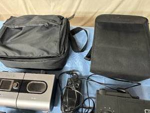 lot 85 image: ResMed AutoSet and REMstarPlus Series C-Flex with Carry Bag - Both In Good Working Condition However Resmed AutoSets Do Not Have Power Supply