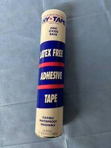 lot 90 image: Lot of 2 The Original Pink Tape 0.5 x 5 yd. 24-Roll Hy-Tape Latex-Free Zinc Oxice Base Flexible Waterproof Washable Adhesive Tape - Expiration 1024