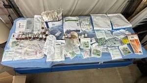 lot 91 image: Large Lot NEW Medical Supplies - Please See Pictures