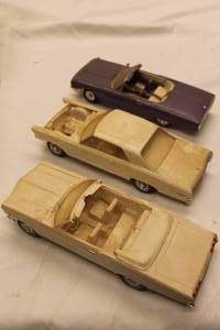 Assorted Model Car Parts