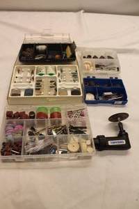 Dremel Bits and one attachment