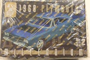 Sealed in Box 1968 Plymouth Millenium Model Car Kit