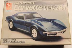1970 Corvette LT-1ZR-1 Model Car Parts