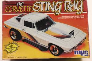 1967 Corvette Stingray Model Car Parts