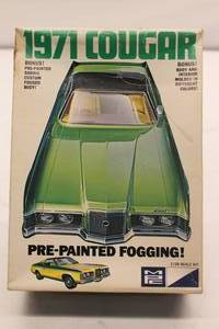 71 Cougar Model Car Parts