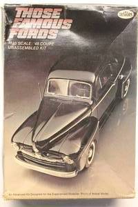 Those Famous Fords - 48 Coupe Model Car Parts