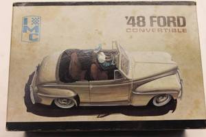 48 Ford Convertible Model Car Parts