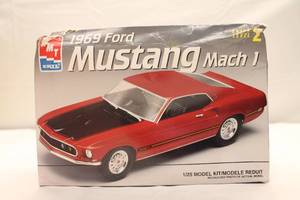 1969 Ford Mustang Mach 1 Model Car Parts