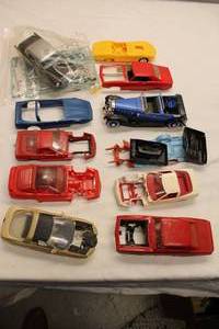 Assorted Model Car Parts