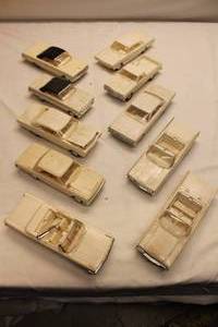 Lot of 10 Built Models (some missing pieces)