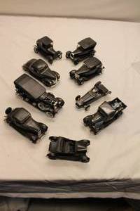 Lot of 10 Assorted Built Models (some missing pieces)