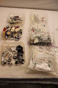 Assorted Model Car Parts