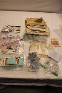 Assorted Model Car Parts