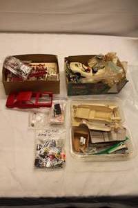 Assorted Model Car Parts