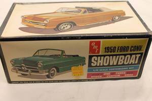 50 Ford Convertible Showboat Model Car Parts