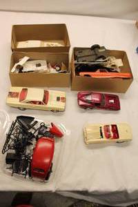 Assorted Model Car Parts