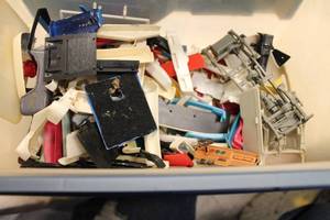 Assorted Model Car Parts