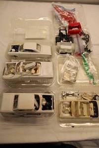 Lot of Assorted Model Car Parts