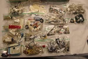 Lot of assorted model car parts