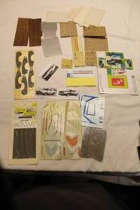 Assorted Model Car Decals