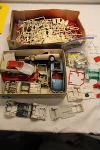 Assorted Model Car Parts