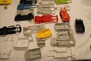 Lot of Assorted Model Car Parts