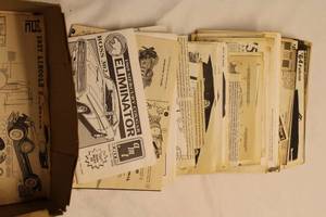 Assorted Model Car Manuals
